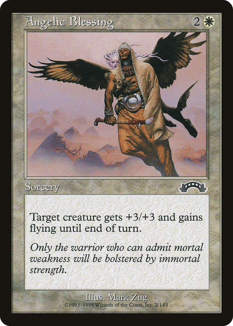 Angelic Blessing — Exodus — Magic: The Gathering