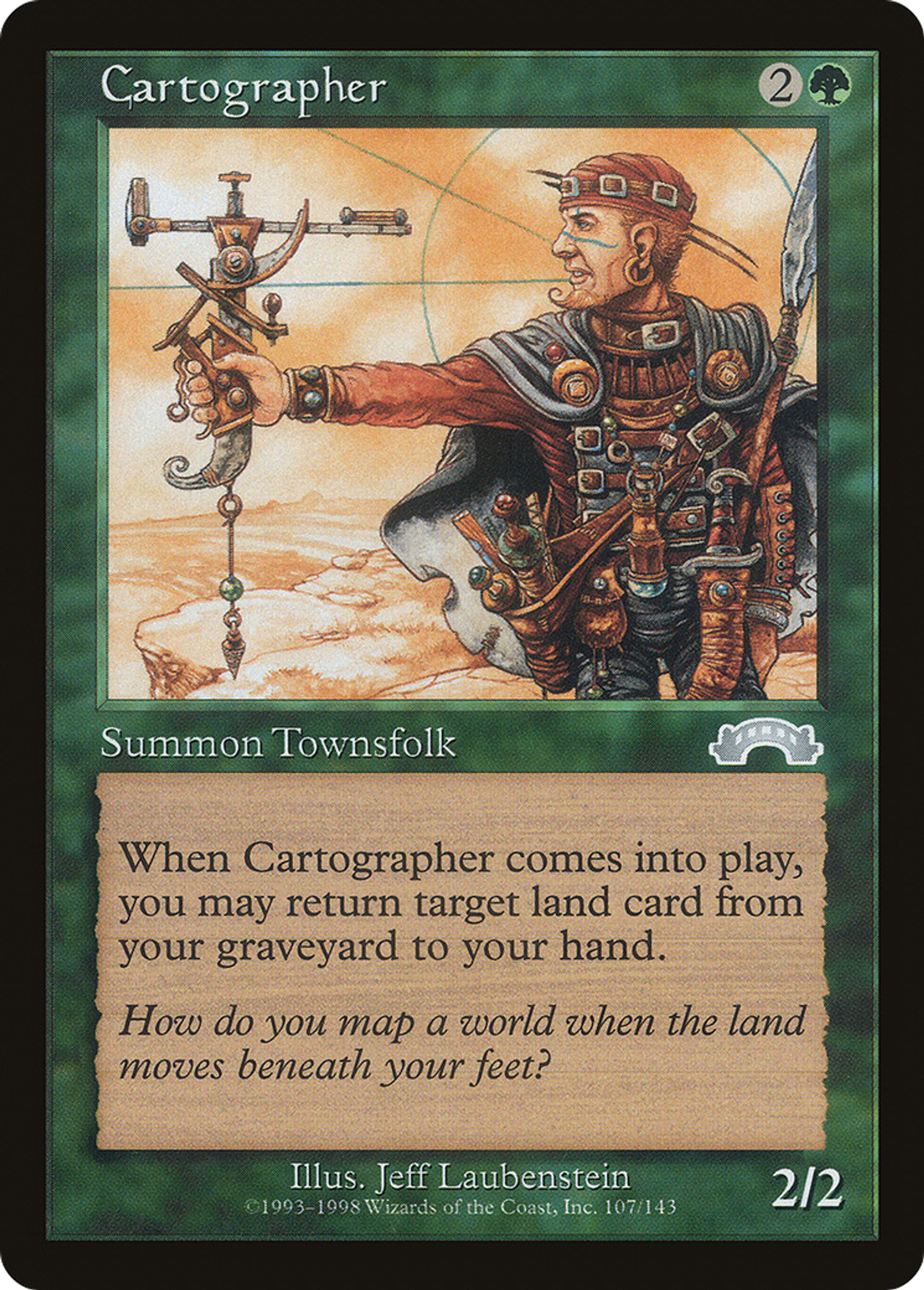 Cartographe — Exodus — Magic: The Gathering