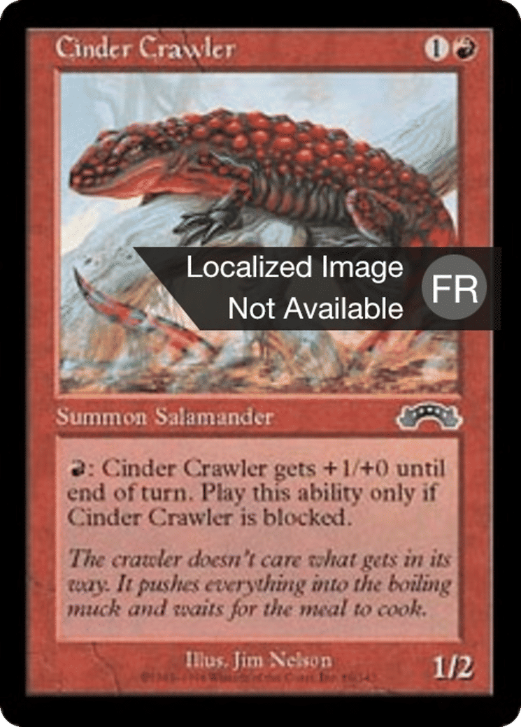 Reptile des cendres — Exodus — Magic: The Gathering
