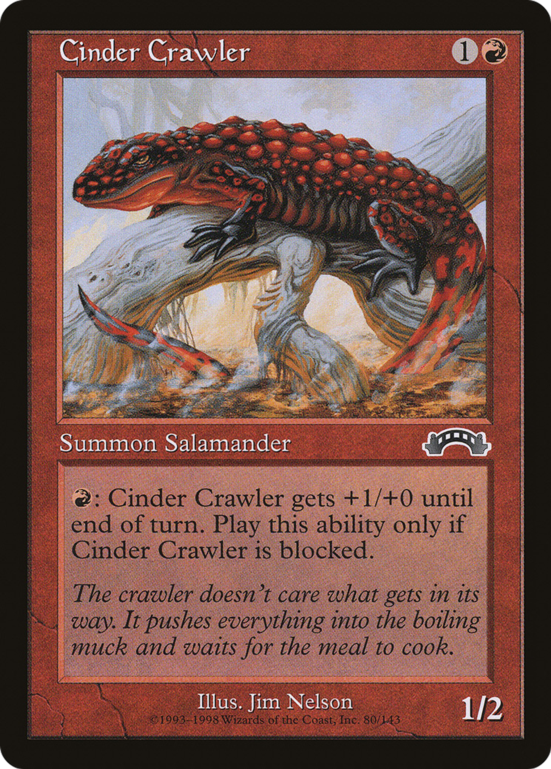 Reptile des cendres — Exodus — Magic: The Gathering