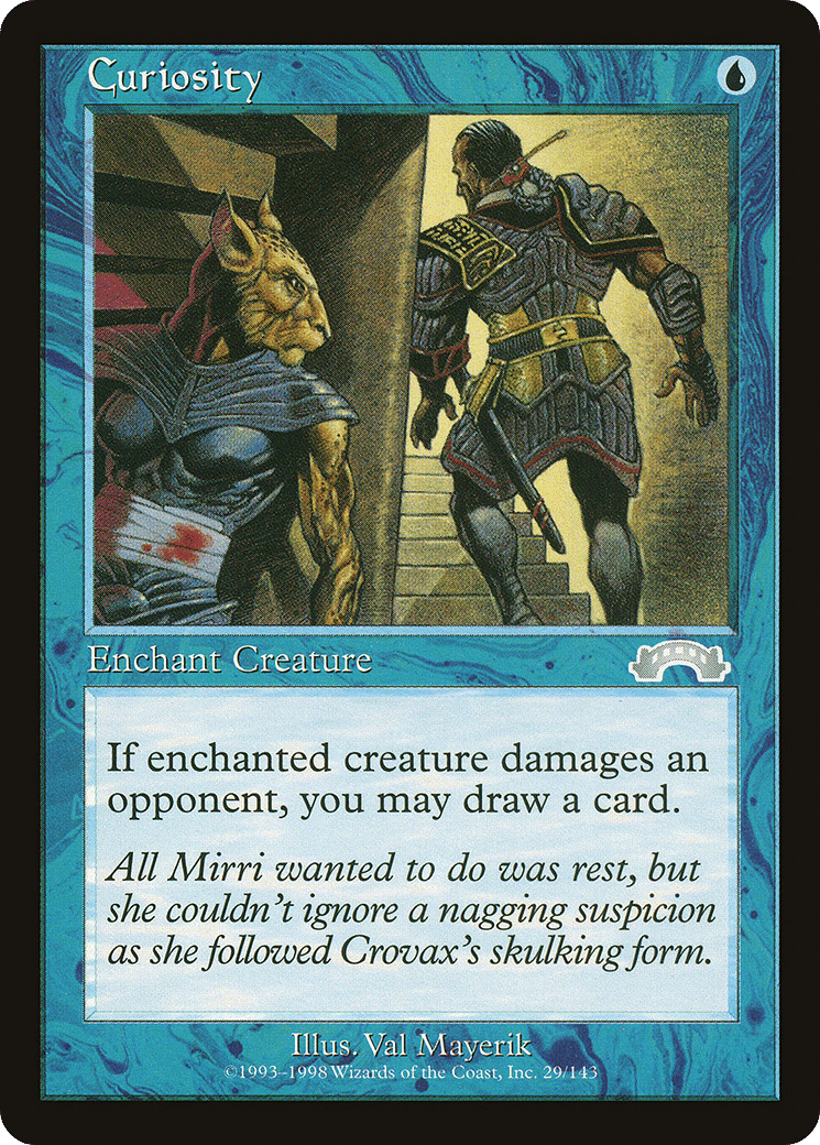 Curiosity — Exodus — Magic: The Gathering