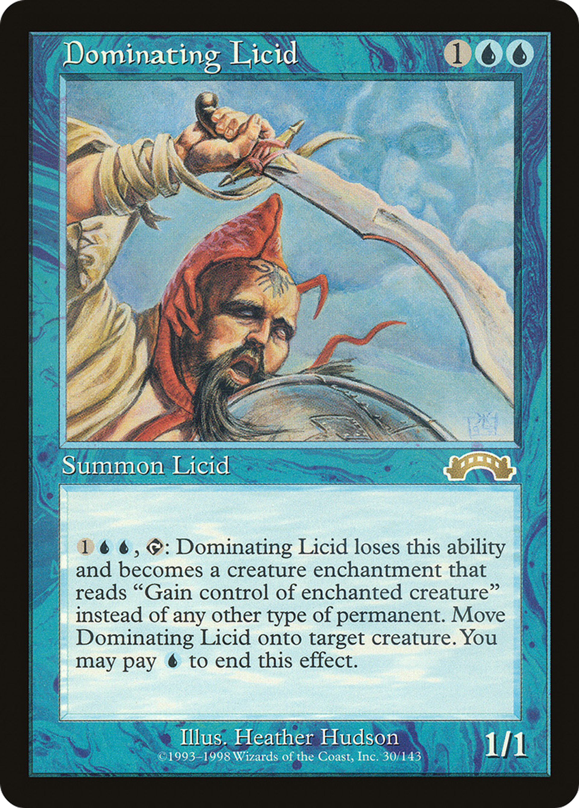 Dominating Licid — Exodus — Magic: The Gathering