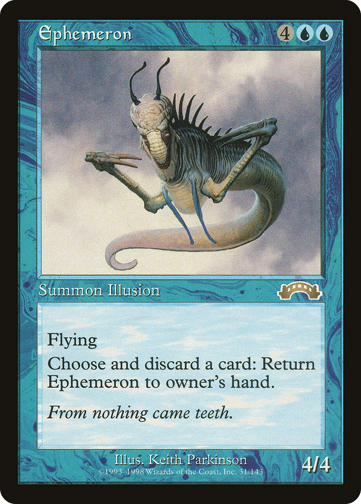 Ephemeron — Exodus — Magic: The Gathering