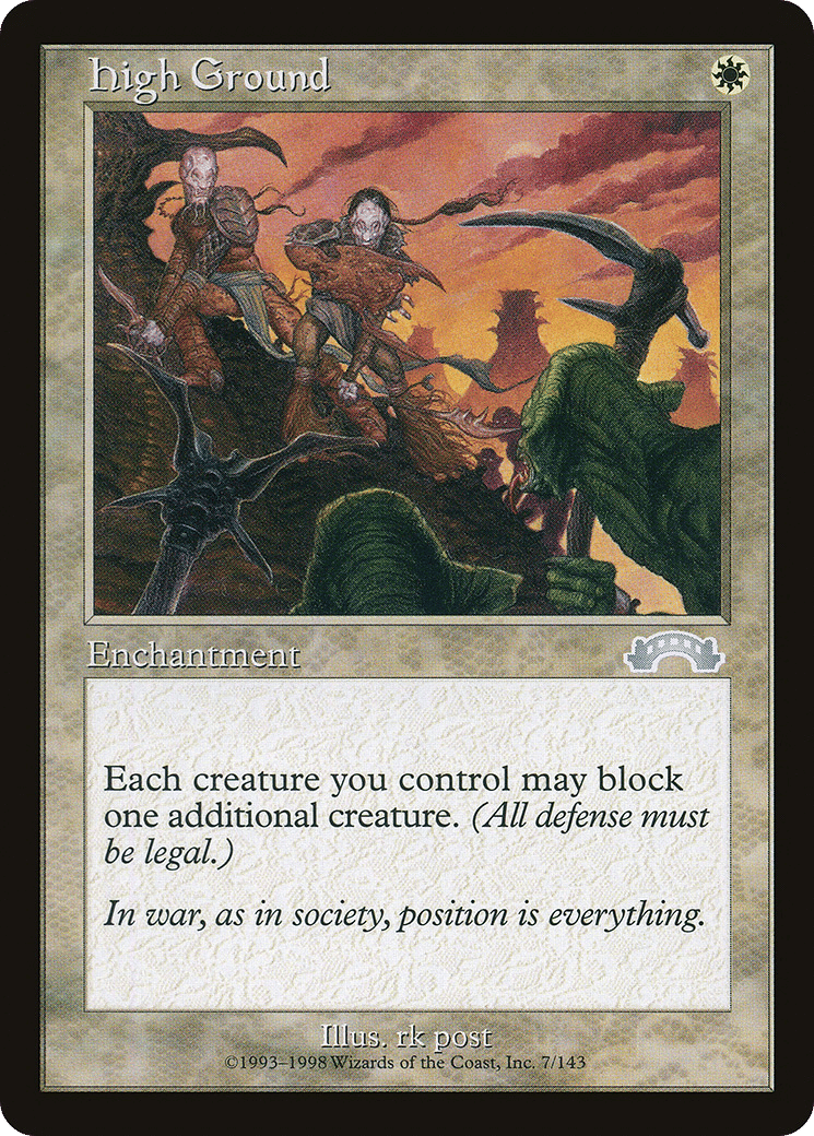 High Ground — Exodus — Magic: The Gathering