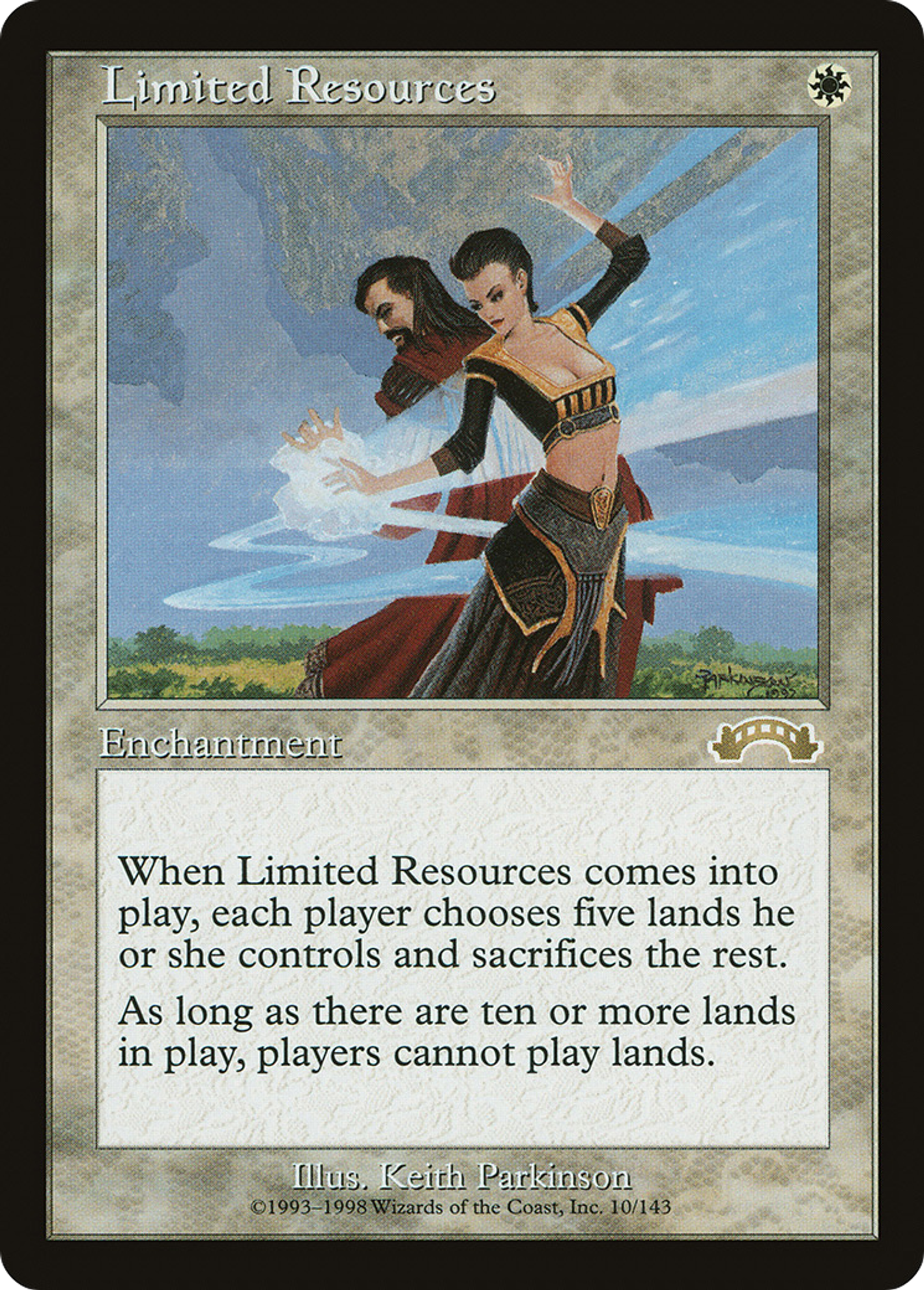Ressources limitées — Exodus — Magic: The Gathering