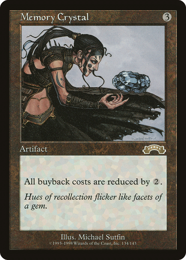 Memory Crystal — Exodus — Magic: The Gathering