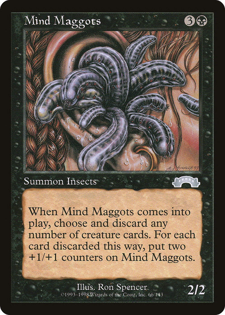Mind Maggots — Exodus — Magic: The Gathering