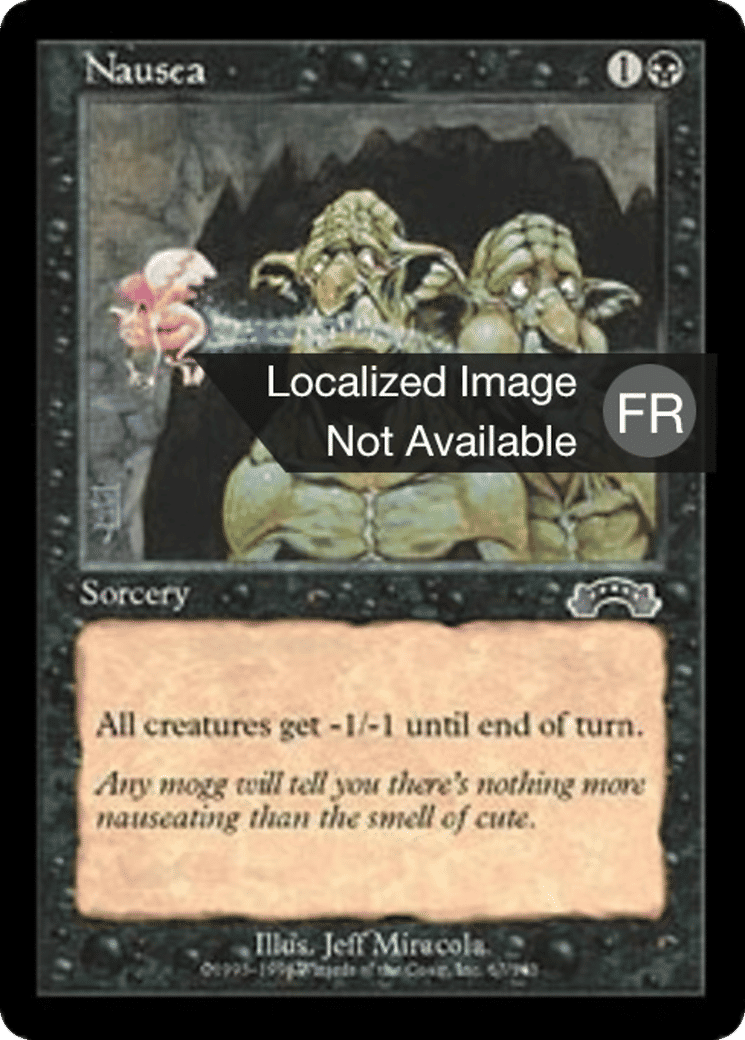 Nausée — Exodus — Magic: The Gathering