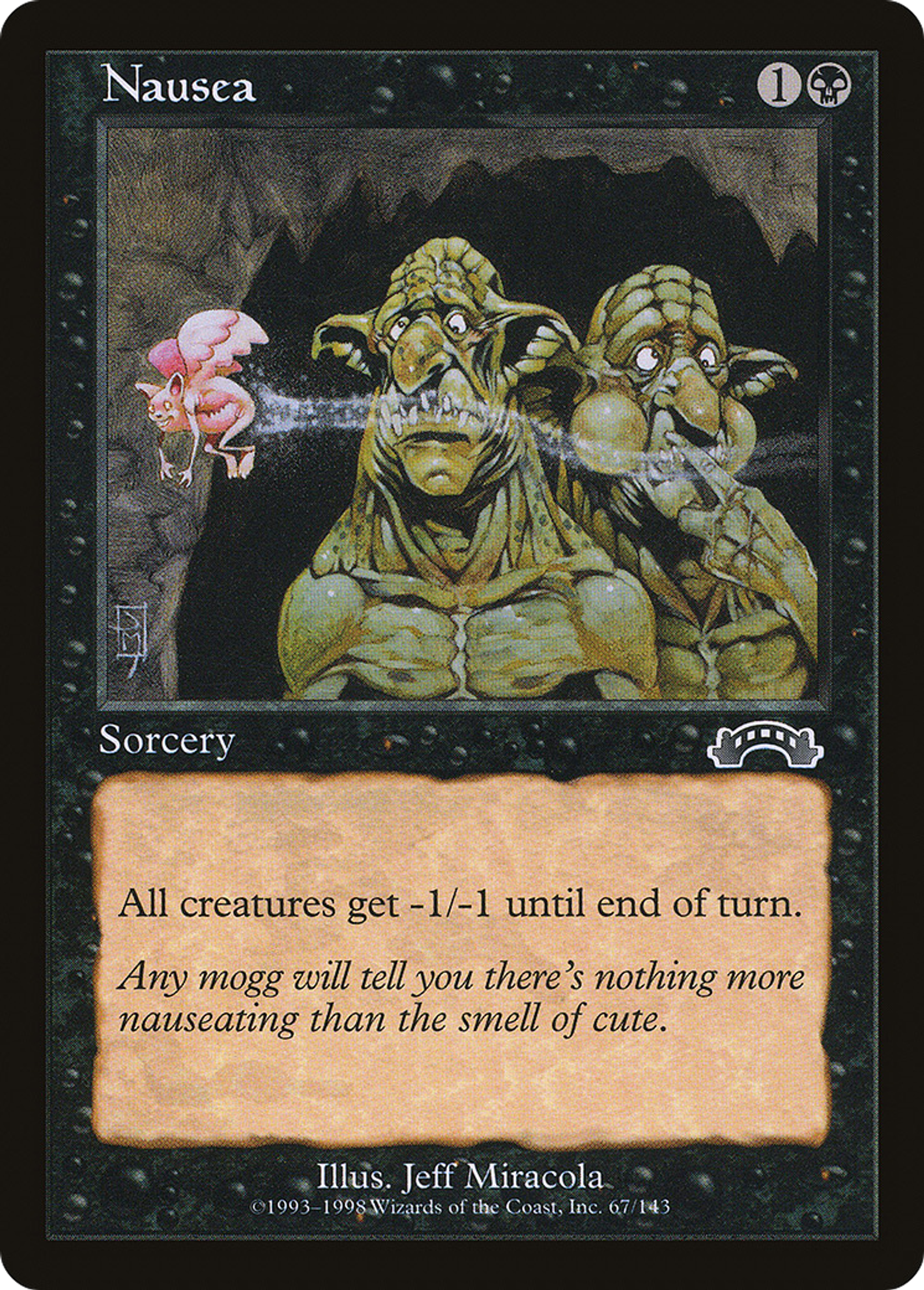 Nausea — Exodus — Magic: The Gathering