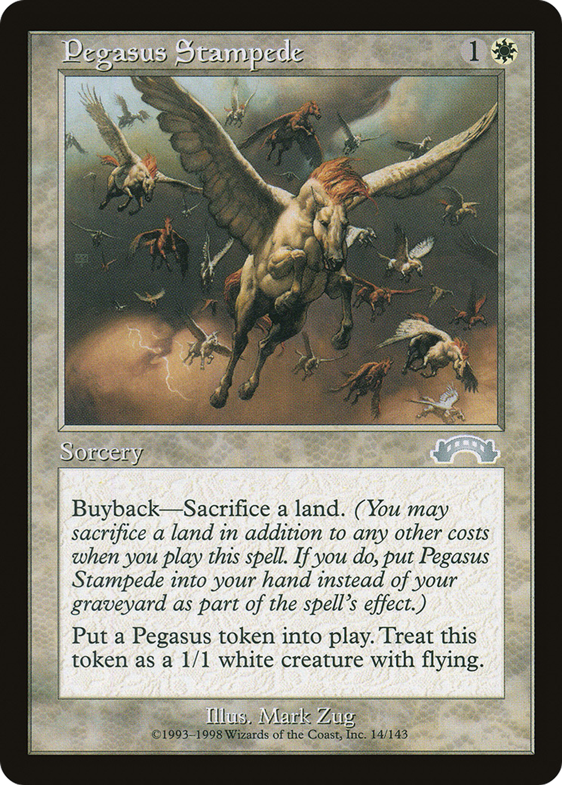 Ruée de pégases — Exodus — Magic: The Gathering