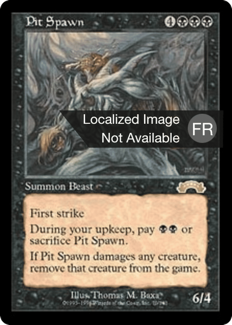 Engeance de l'Abîme — Exodus — Magic: The Gathering