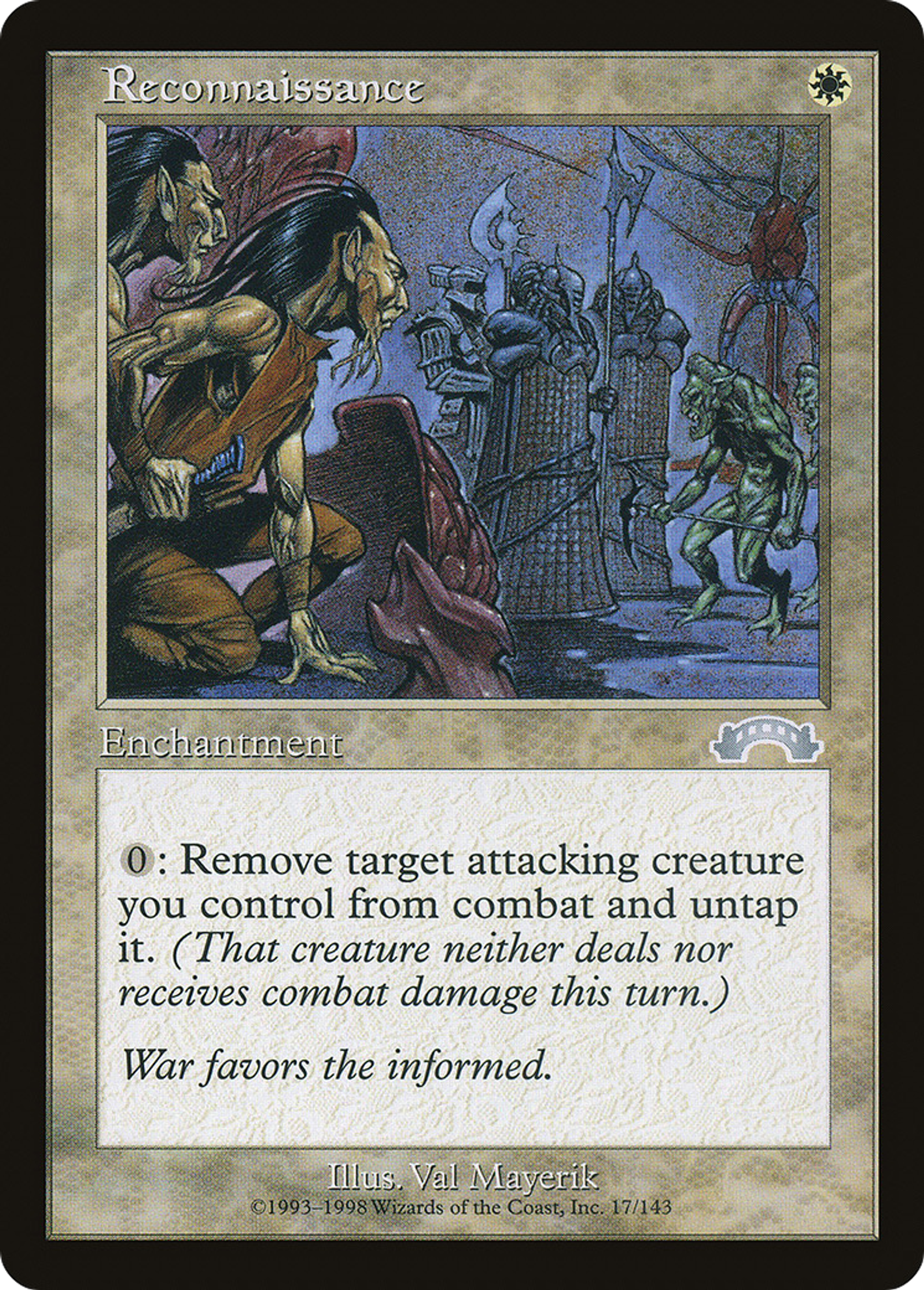 Reconnaissance — Exodus — Magic: The Gathering