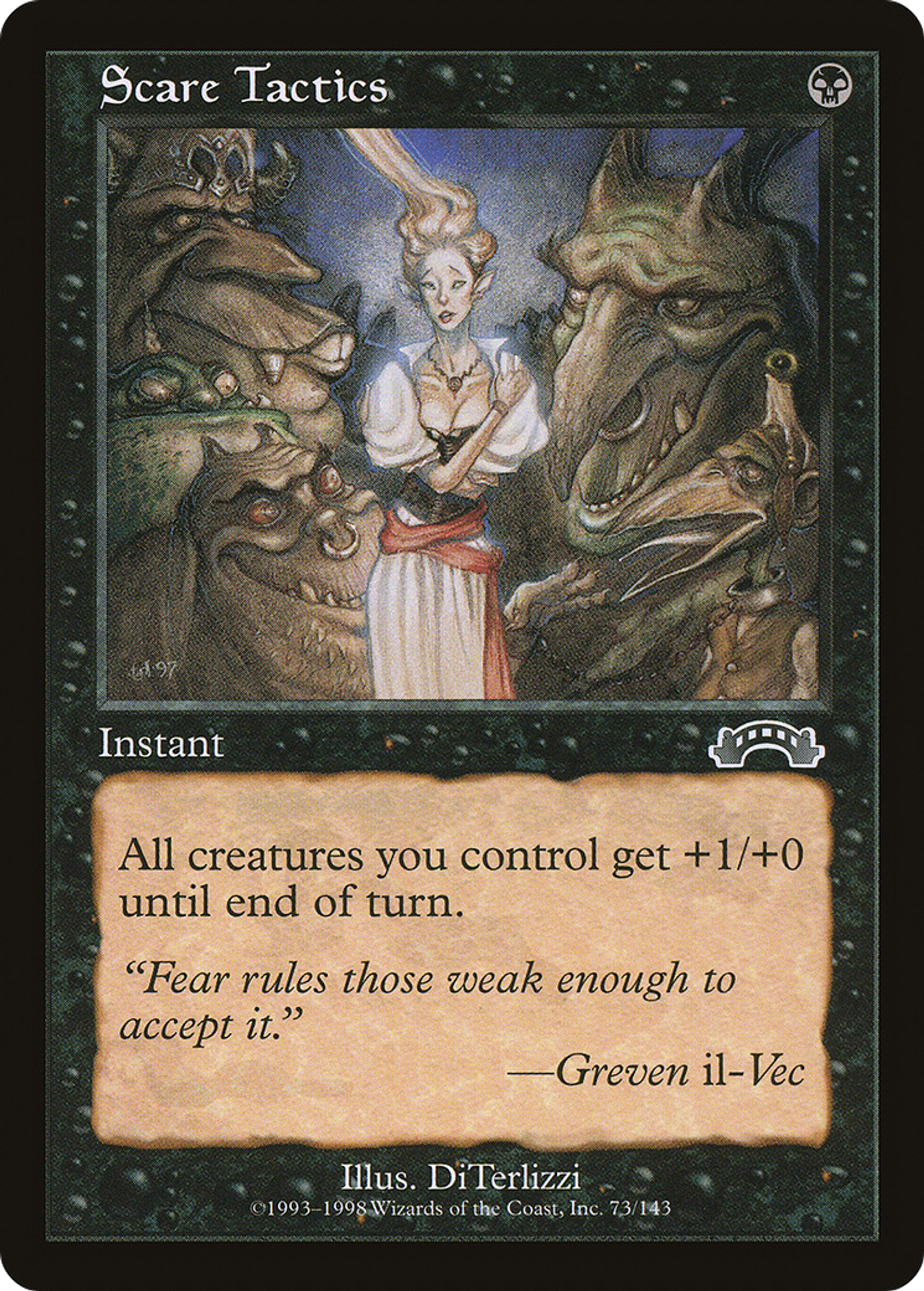 Tactique d'intimidation — Exodus — Magic: The Gathering