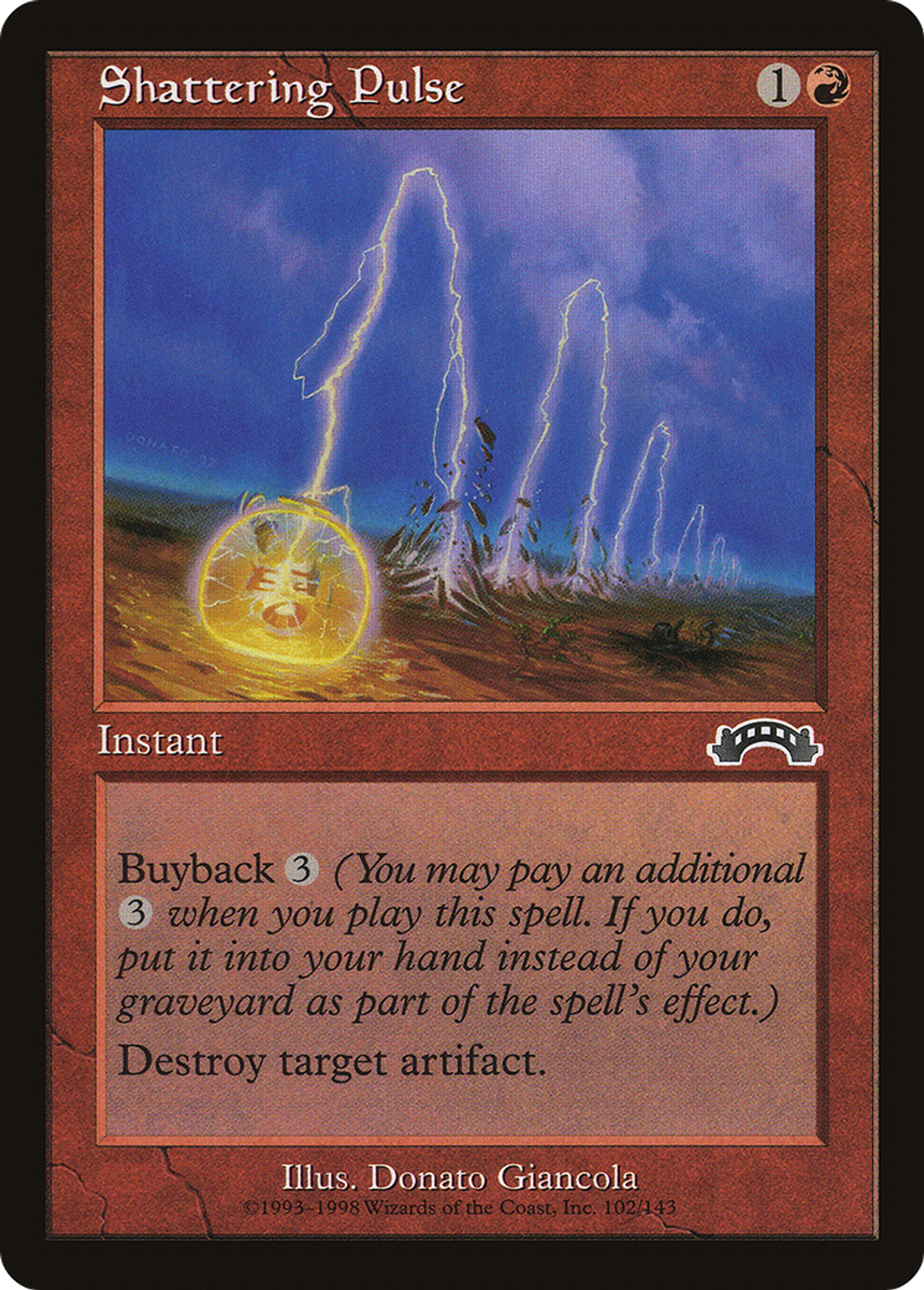 Shattering Pulse — Exodus — Magic: The Gathering