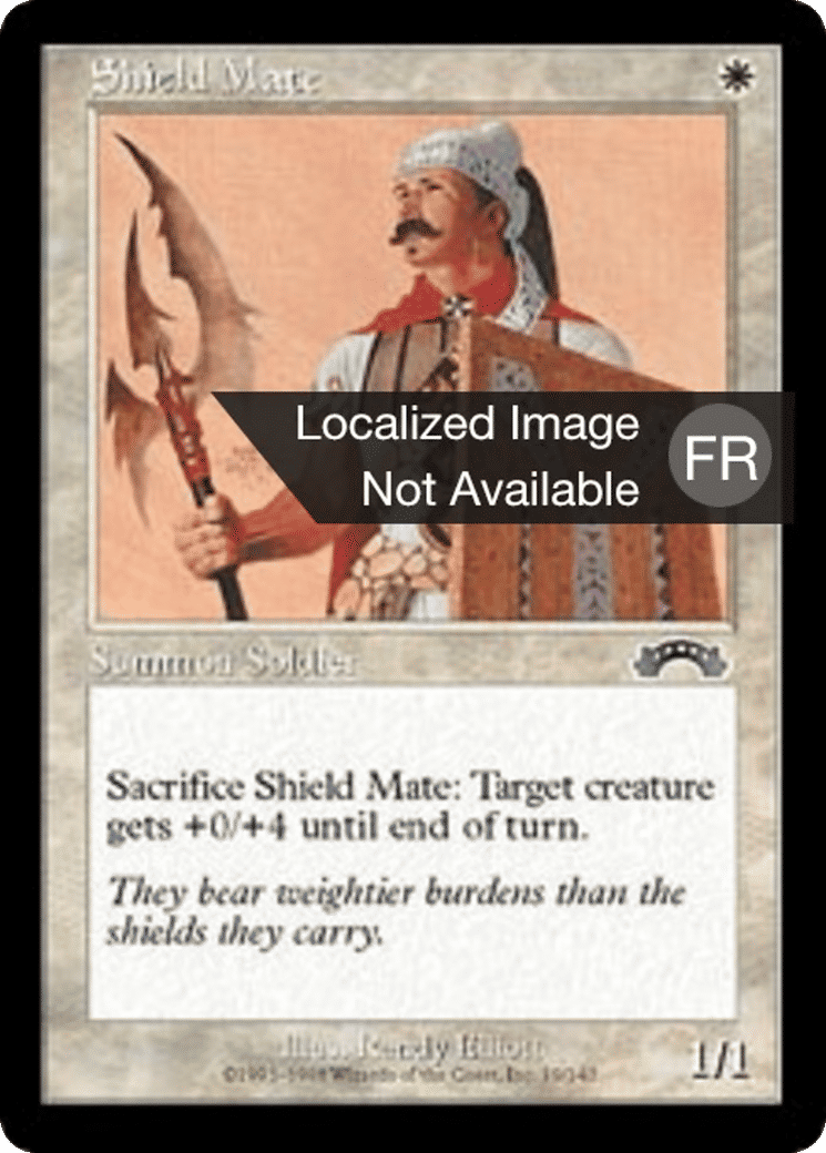 Compagnon de bouclier — Exodus — Magic: The Gathering