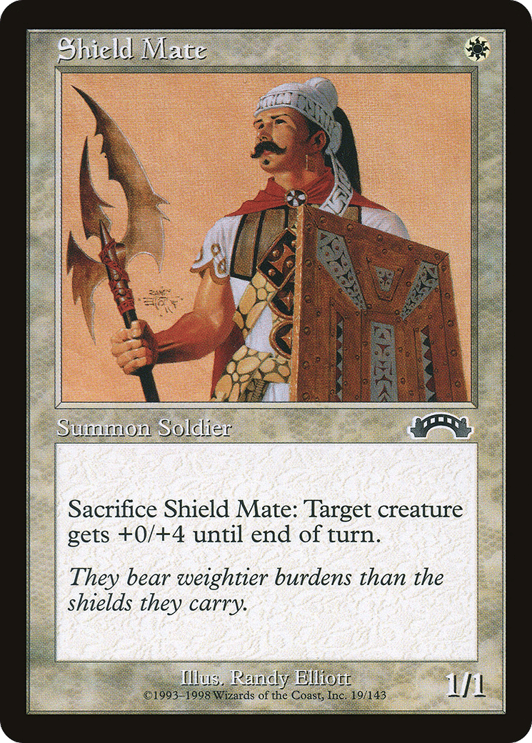 Shield Mate — Exodus — Magic: The Gathering