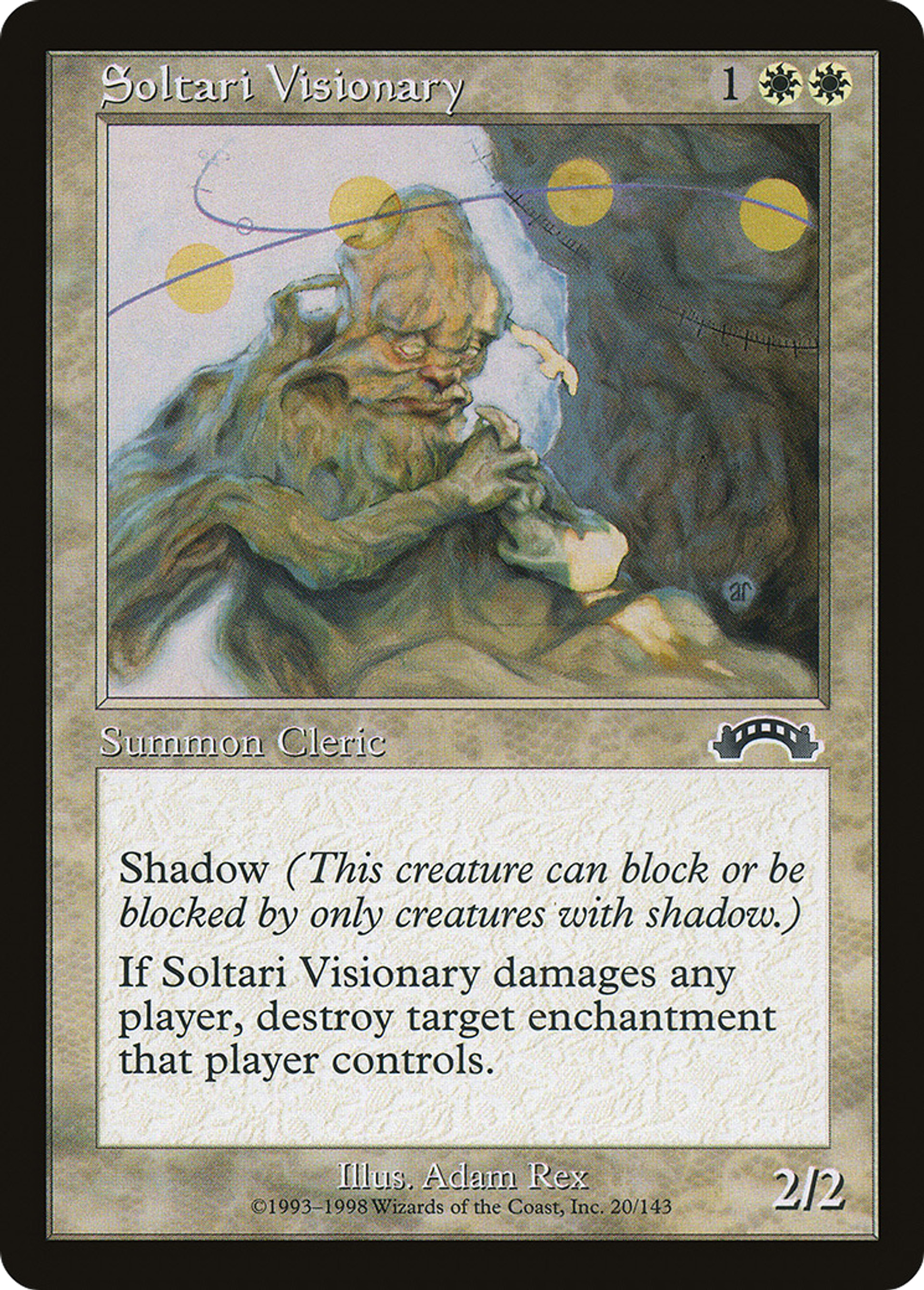 Soltari visionnaire — Exodus — Magic: The Gathering