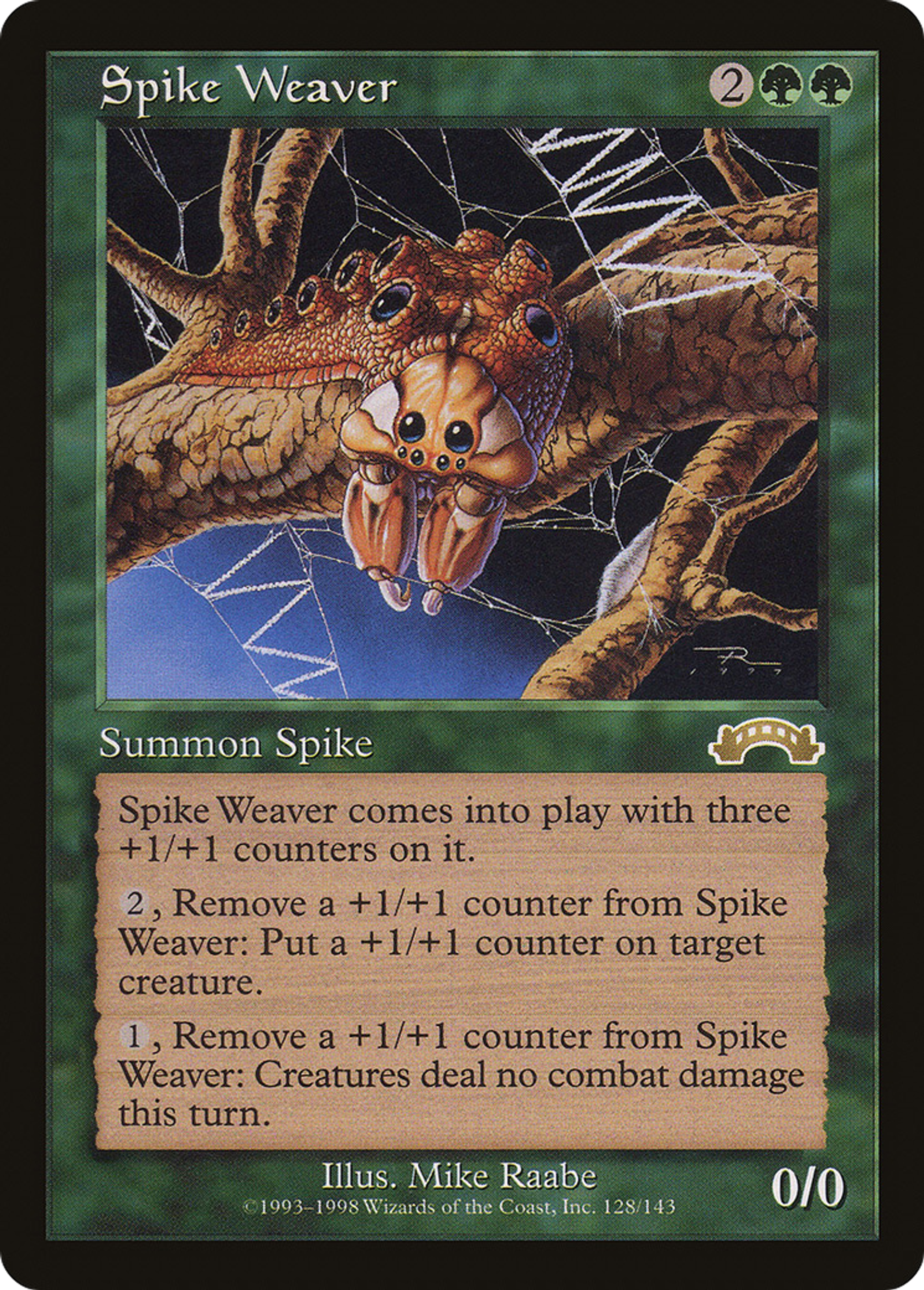 Spike Weaver — Exodus — Magic: The Gathering