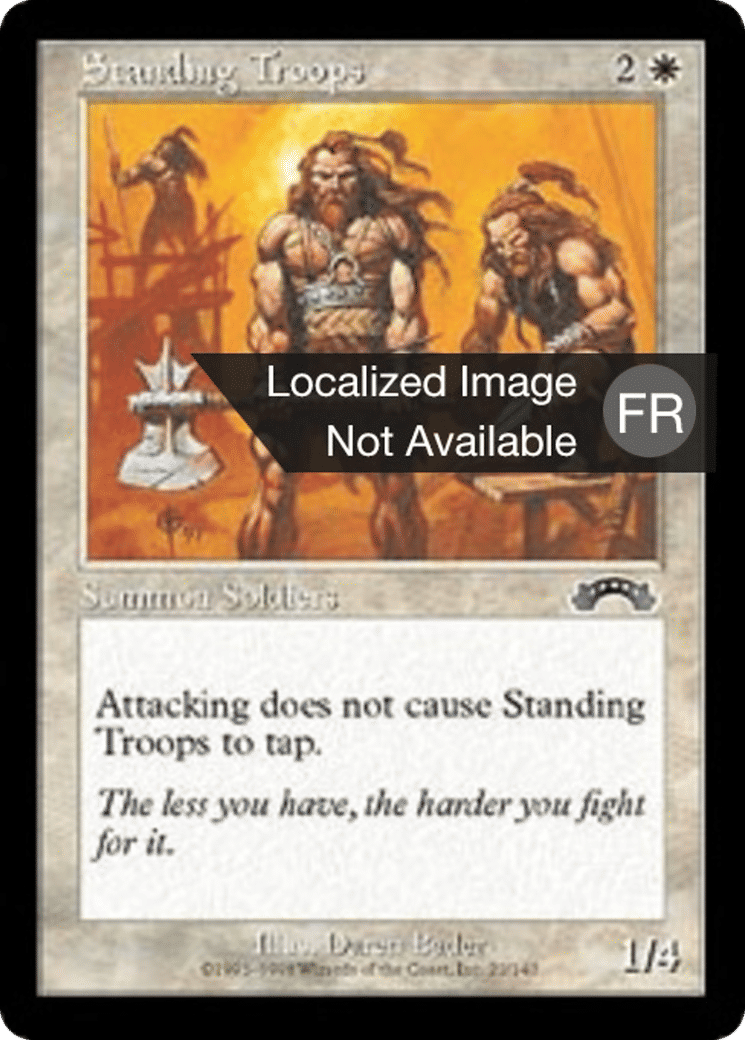 Troupes régulières — Exodus — Magic: The Gathering