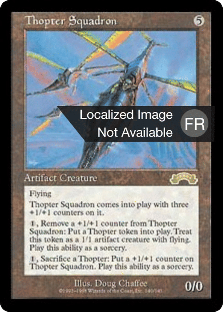 Escadron de mécanoptères — Exodus — Magic: The Gathering