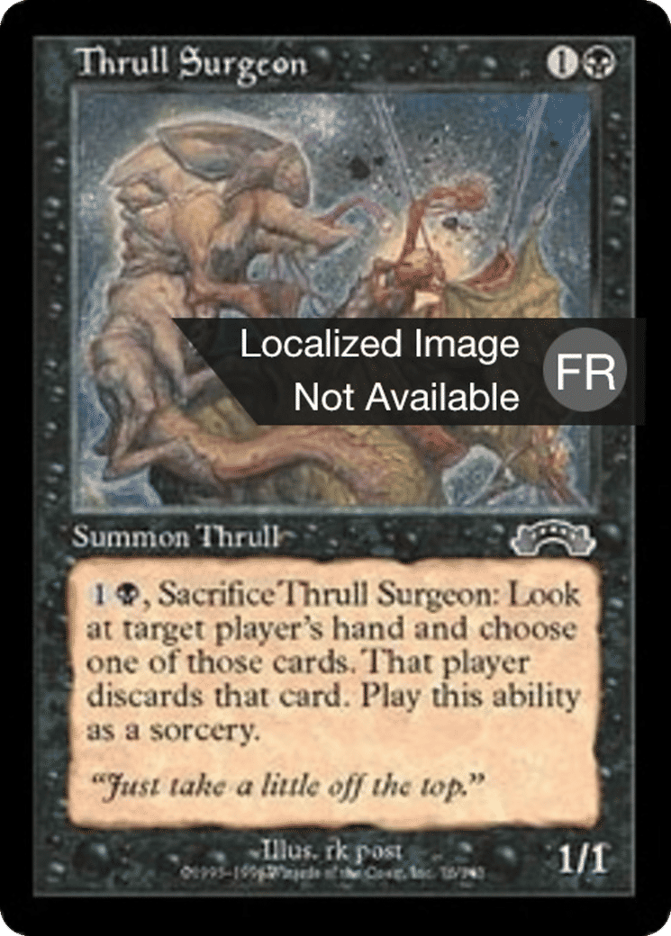 Chirurgien srâne — Exodus — Magic: The Gathering