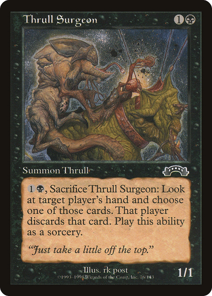 Thrull Surgeon — Exodus — Magic: The Gathering