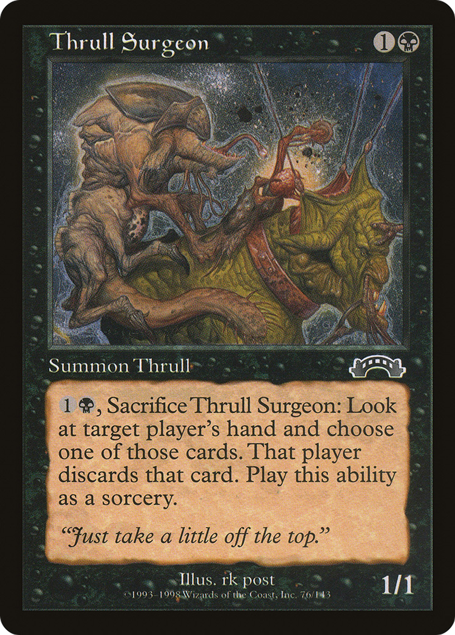 Chirurgien srâne — Exodus — Magic: The Gathering