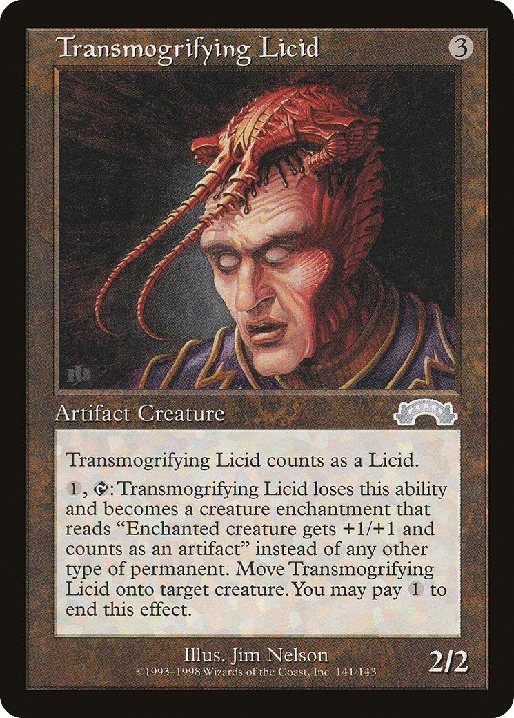 Transmogrifying Licid — Exodus — Magic: The Gathering