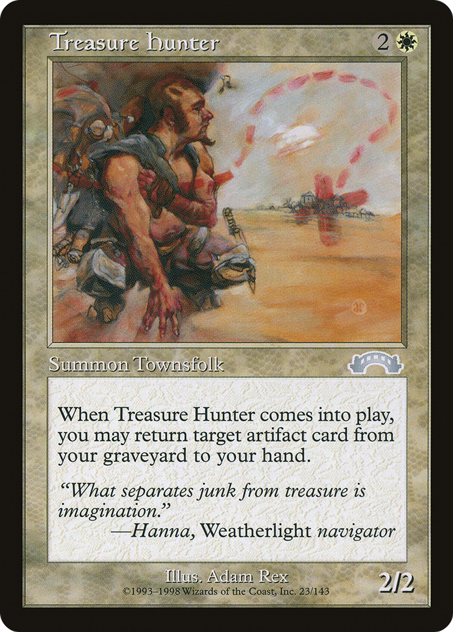 Chasseur de trésor — Exodus — Magic: The Gathering
