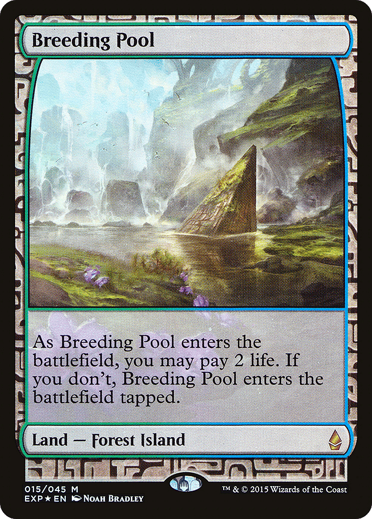 Breeding Pool — Zendikar Expeditions — Magic: The Gathering