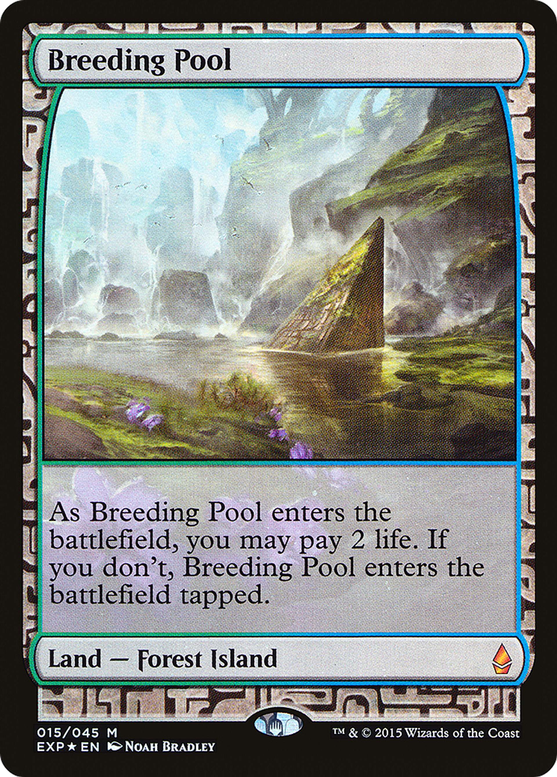 Breeding Pool — Zendikar Expeditions — Magic: The Gathering