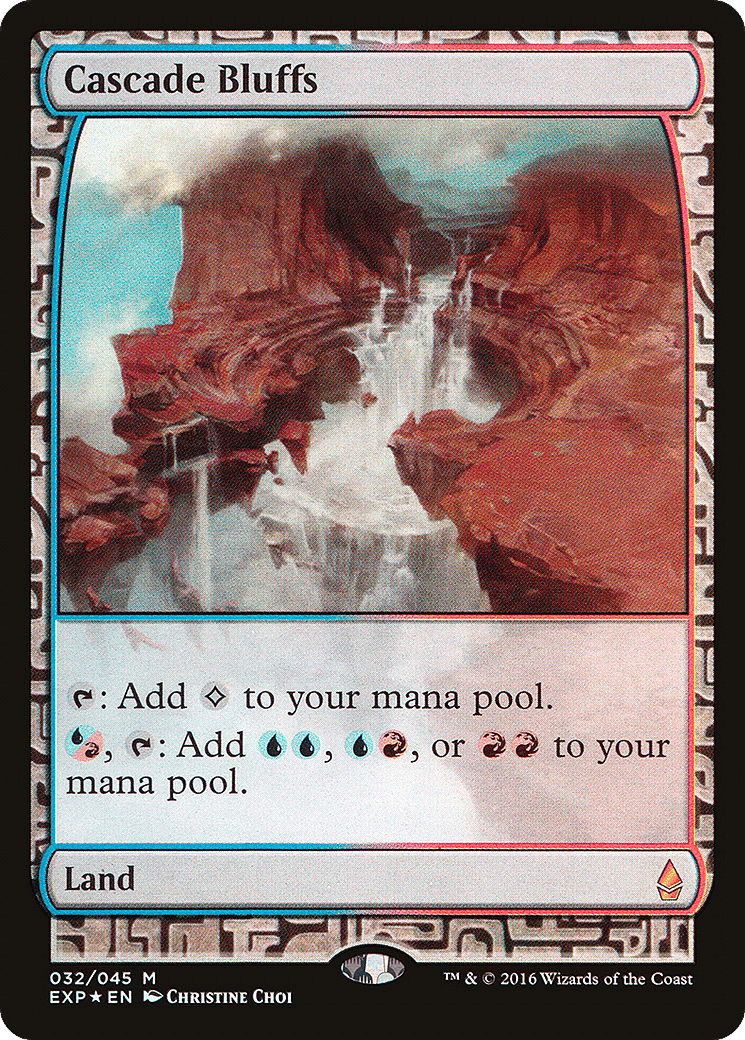 Cascade Bluffs — Zendikar Expeditions — Magic: The Gathering