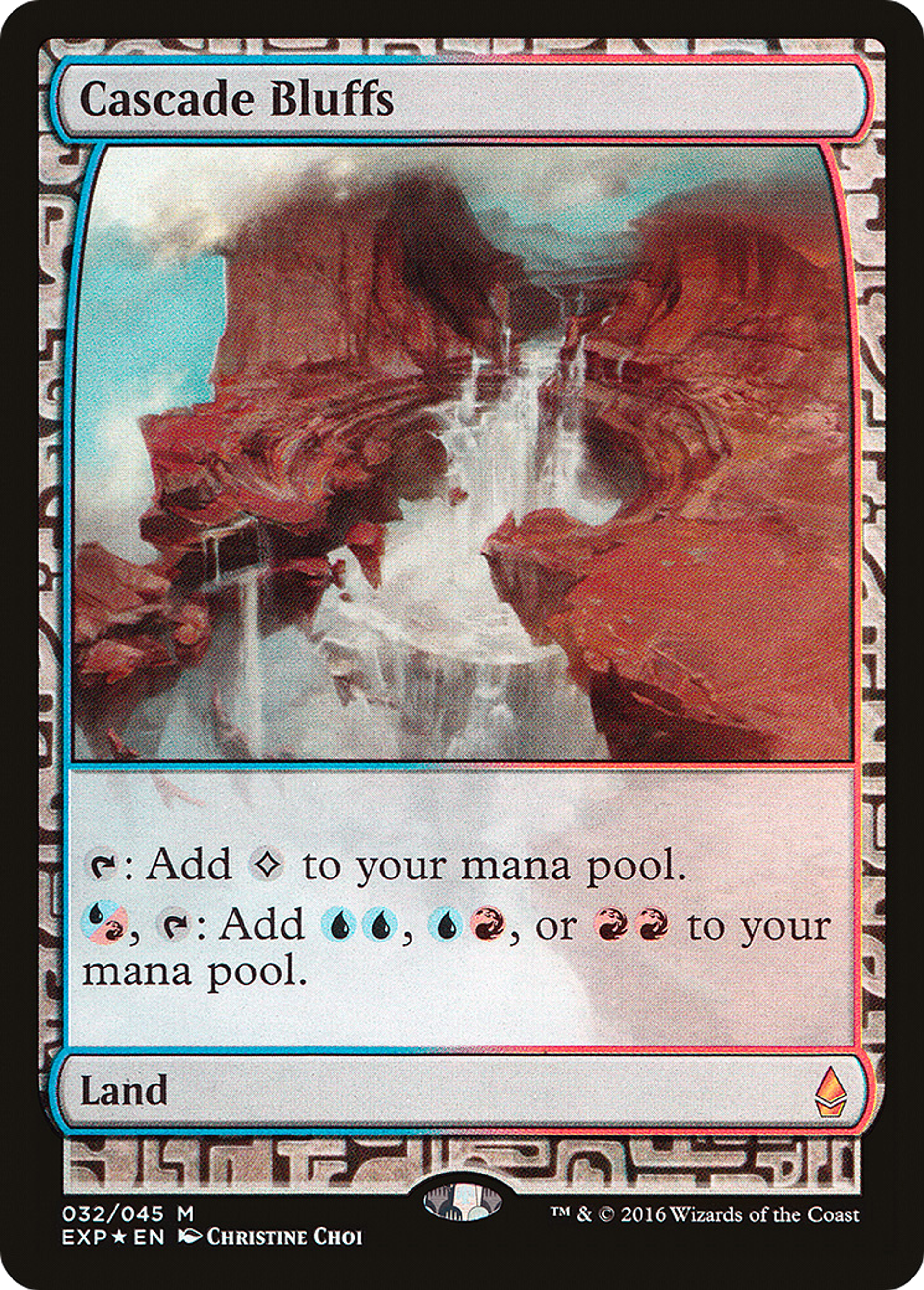 Cascade Bluffs — Zendikar Expeditions — Magic: The Gathering
