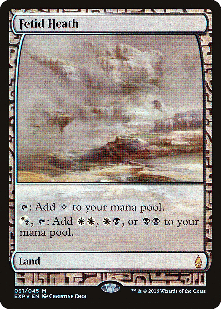Fetid Heath — Zendikar Expeditions — Magic: The Gathering