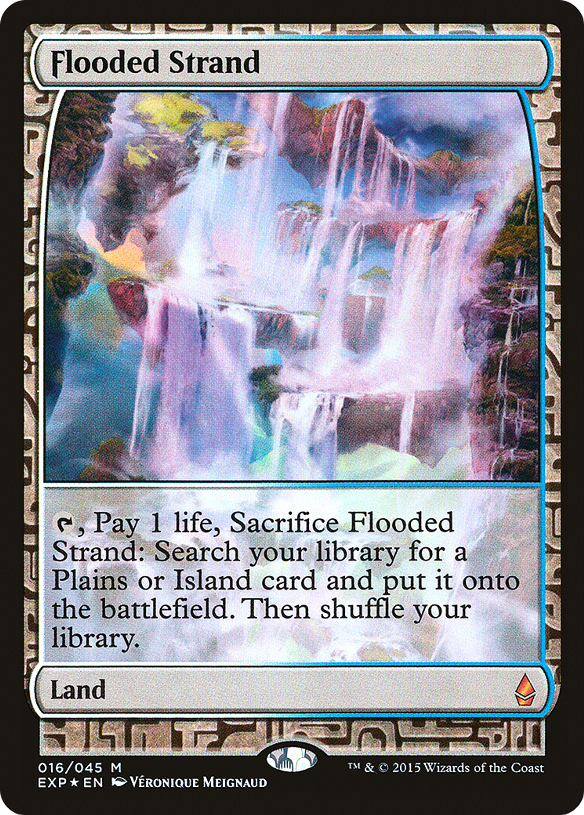 Flooded Strand — Zendikar Expeditions — Magic: The Gathering