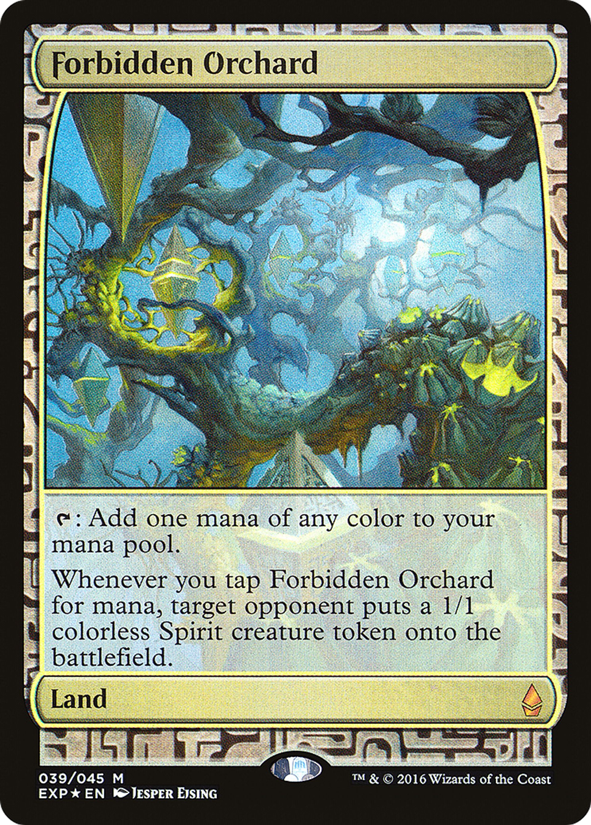 Forbidden Orchard — Zendikar Expeditions — Magic: The Gathering