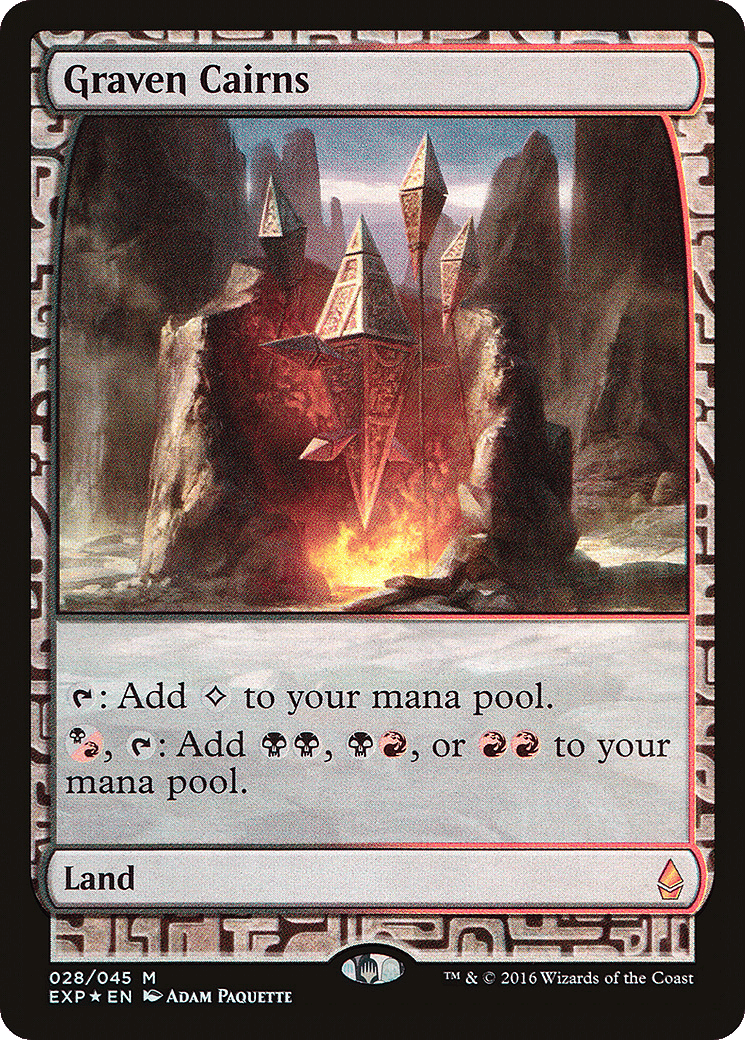 Cairns sculptés — Zendikar Expeditions — Magic: The Gathering