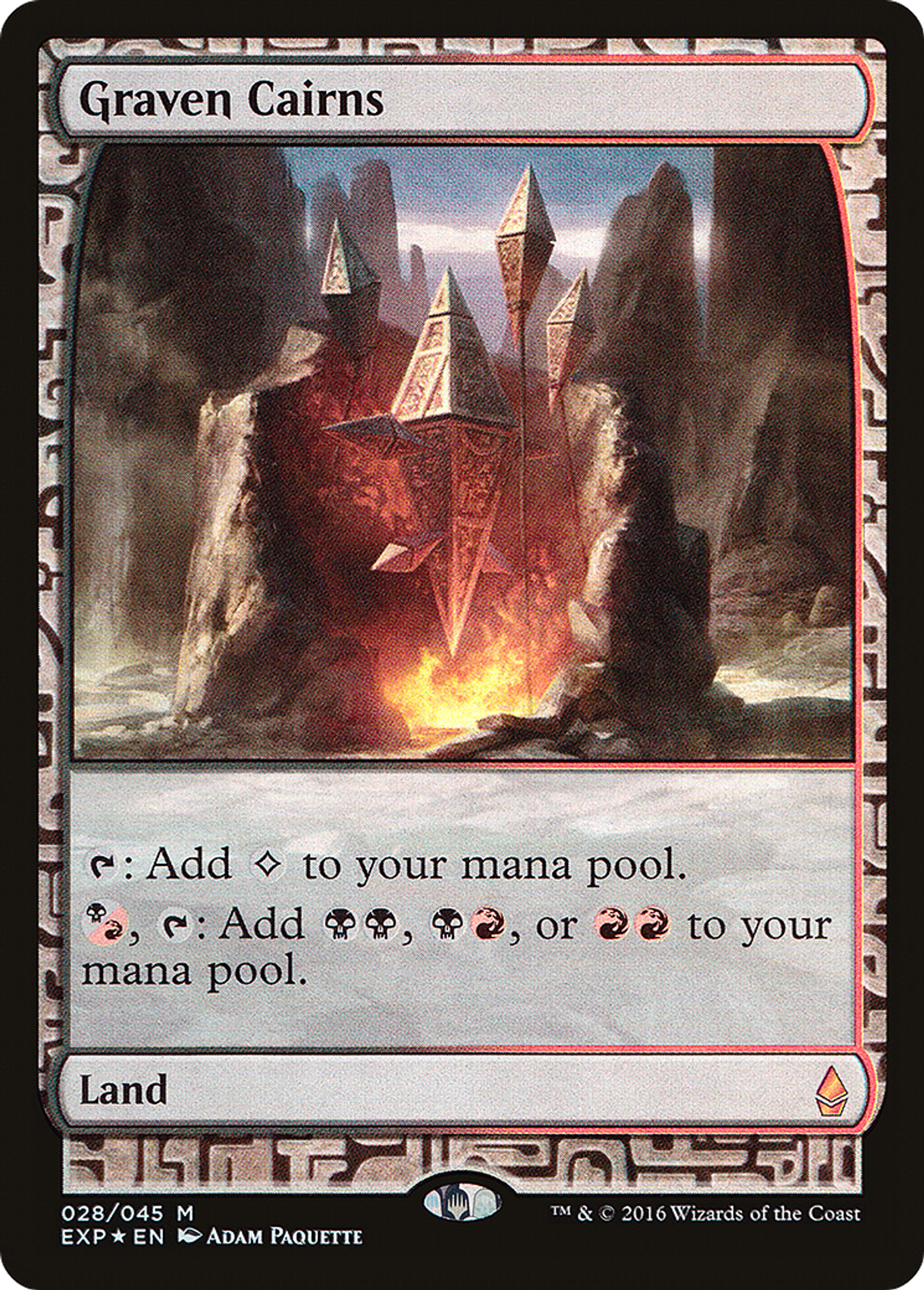 Graven Cairns — Zendikar Expeditions — Magic: The Gathering