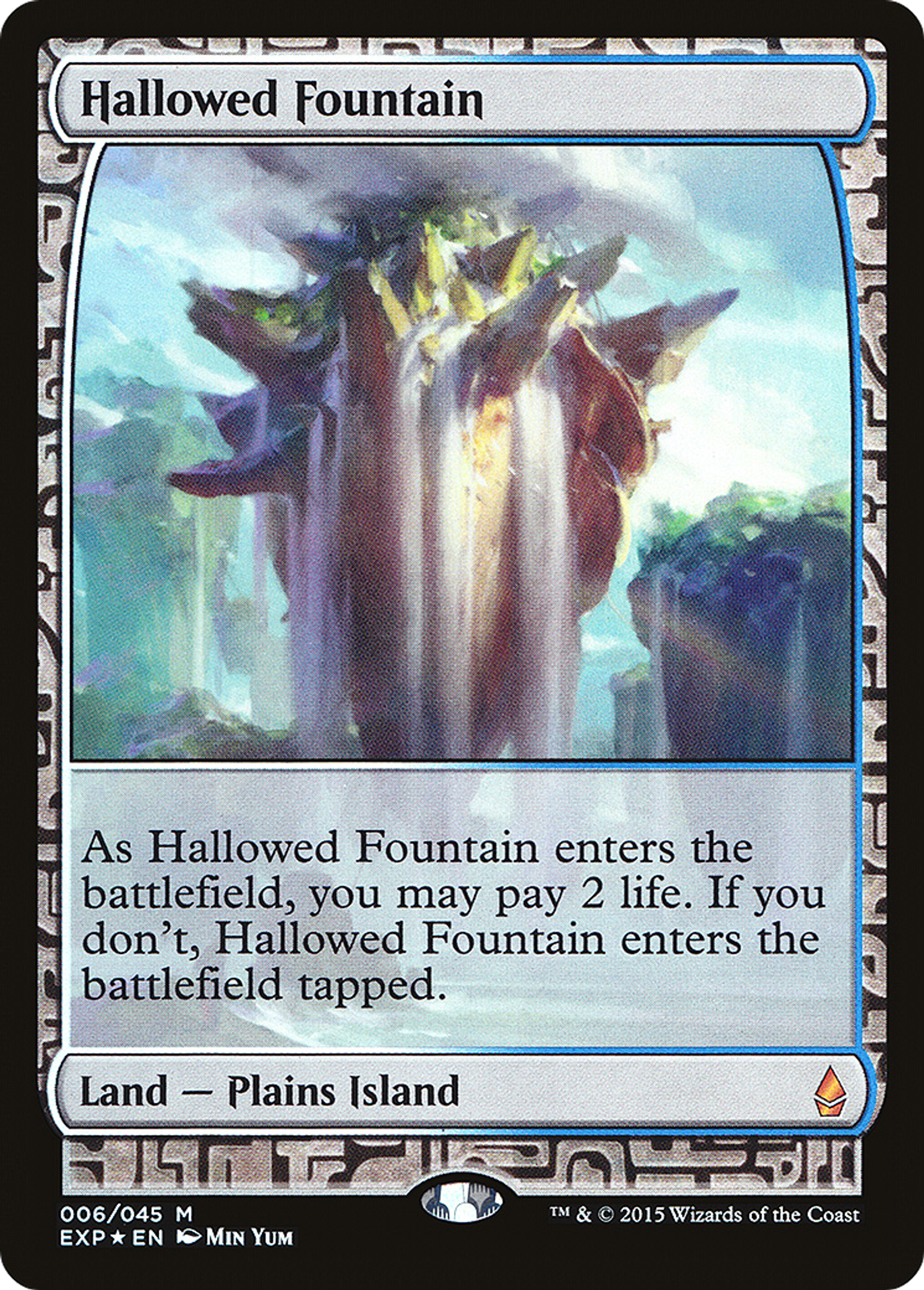 Hallowed Fountain — Zendikar Expeditions — Magic: The Gathering