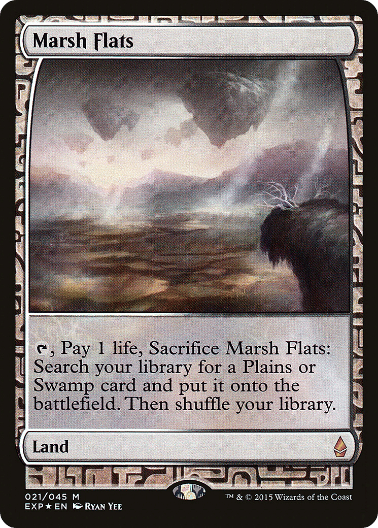 Marsh Flats — Zendikar Expeditions — Magic: The Gathering