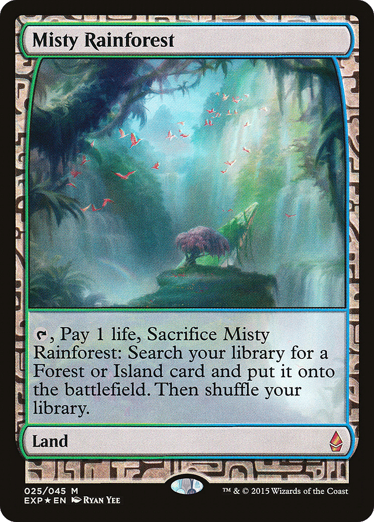 Misty Rainforest — Zendikar Expeditions — Magic: The Gathering