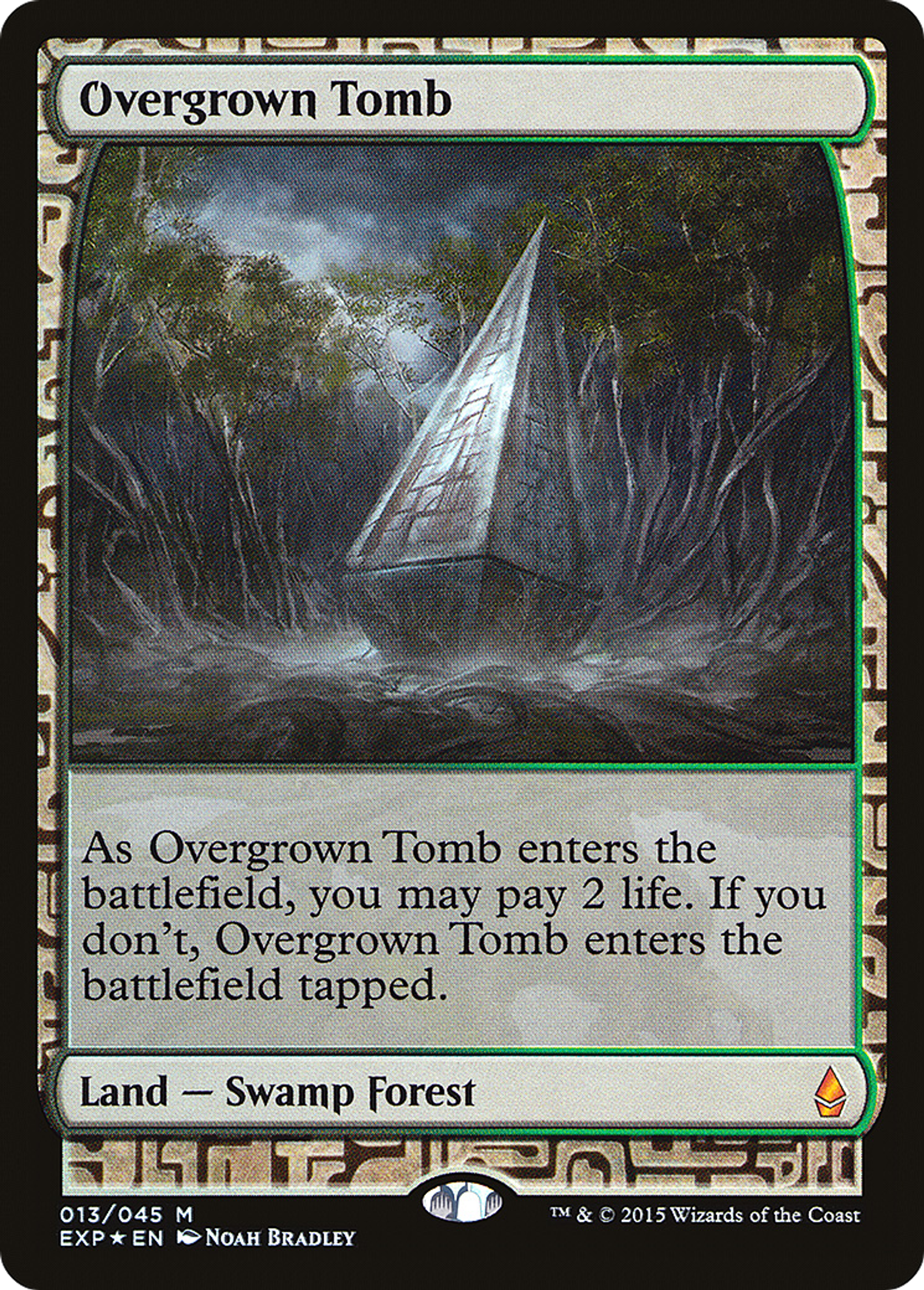 Overgrown Tomb — Zendikar Expeditions — Magic: The Gathering