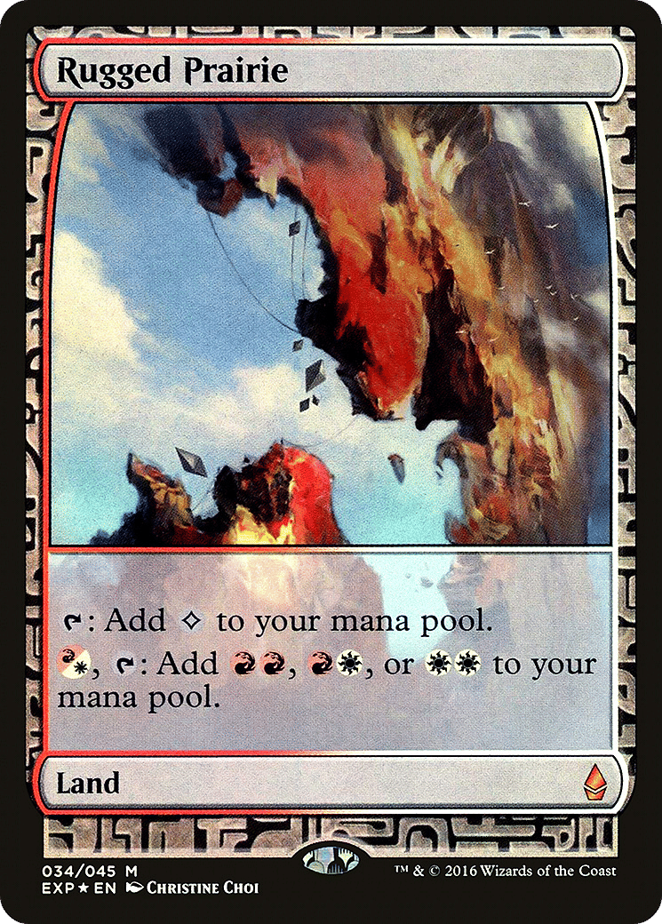 Rugged Prairie — Zendikar Expeditions — Magic: The Gathering