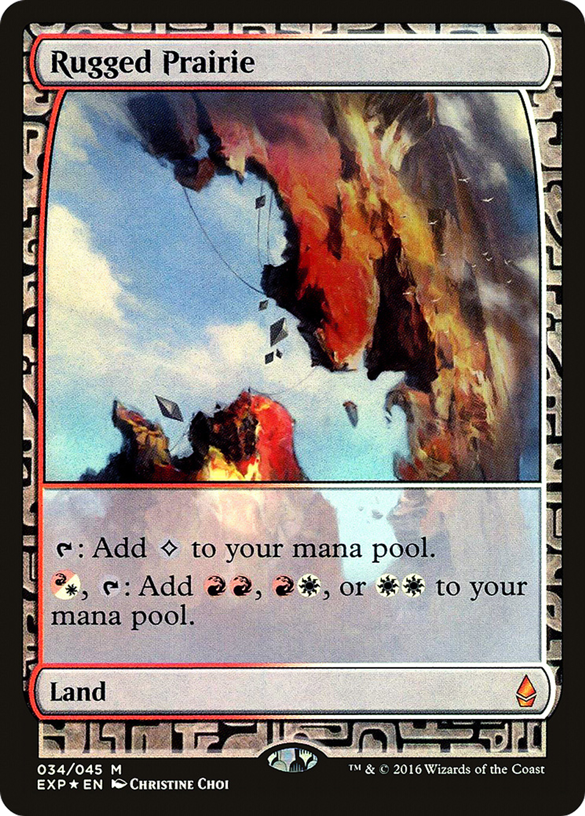 Rugged Prairie — Zendikar Expeditions — Magic: The Gathering