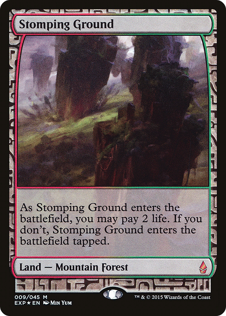 Stomping Ground — Zendikar Expeditions — Magic: The Gathering