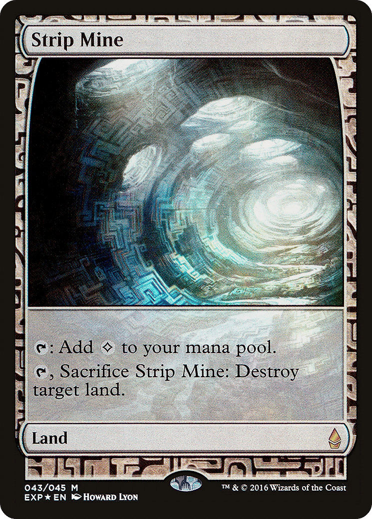 Strip Mine — Zendikar Expeditions — Magic: The Gathering