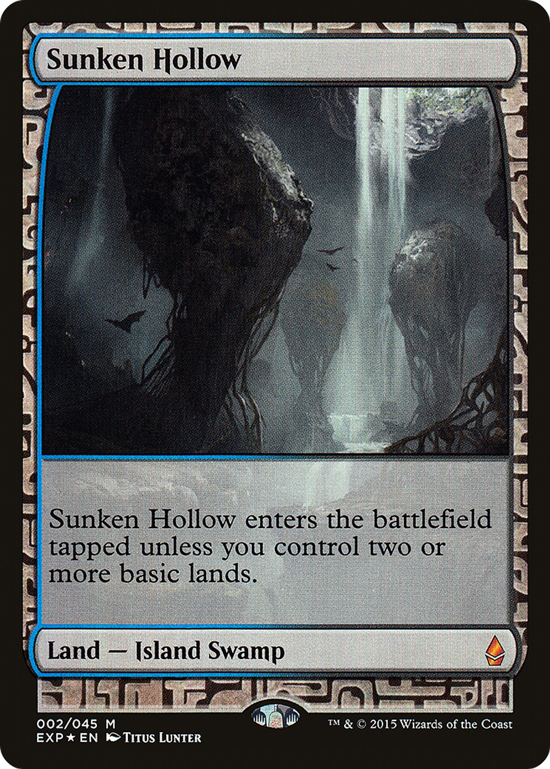 Sunken Hollow — Zendikar Expeditions — Magic: The Gathering