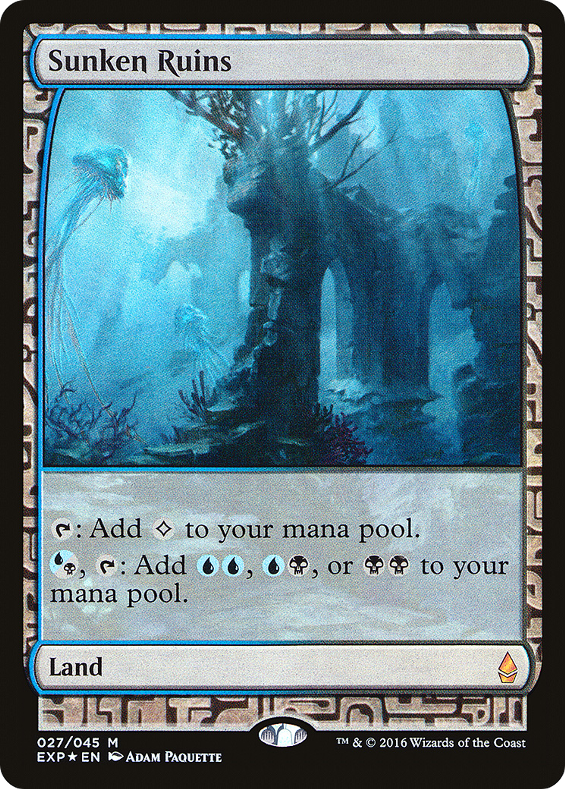 Sunken Ruins — Zendikar Expeditions — Magic: The Gathering