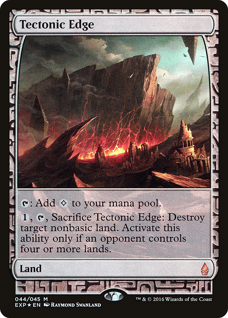 Tectonic Edge — Zendikar Expeditions — Magic: The Gathering