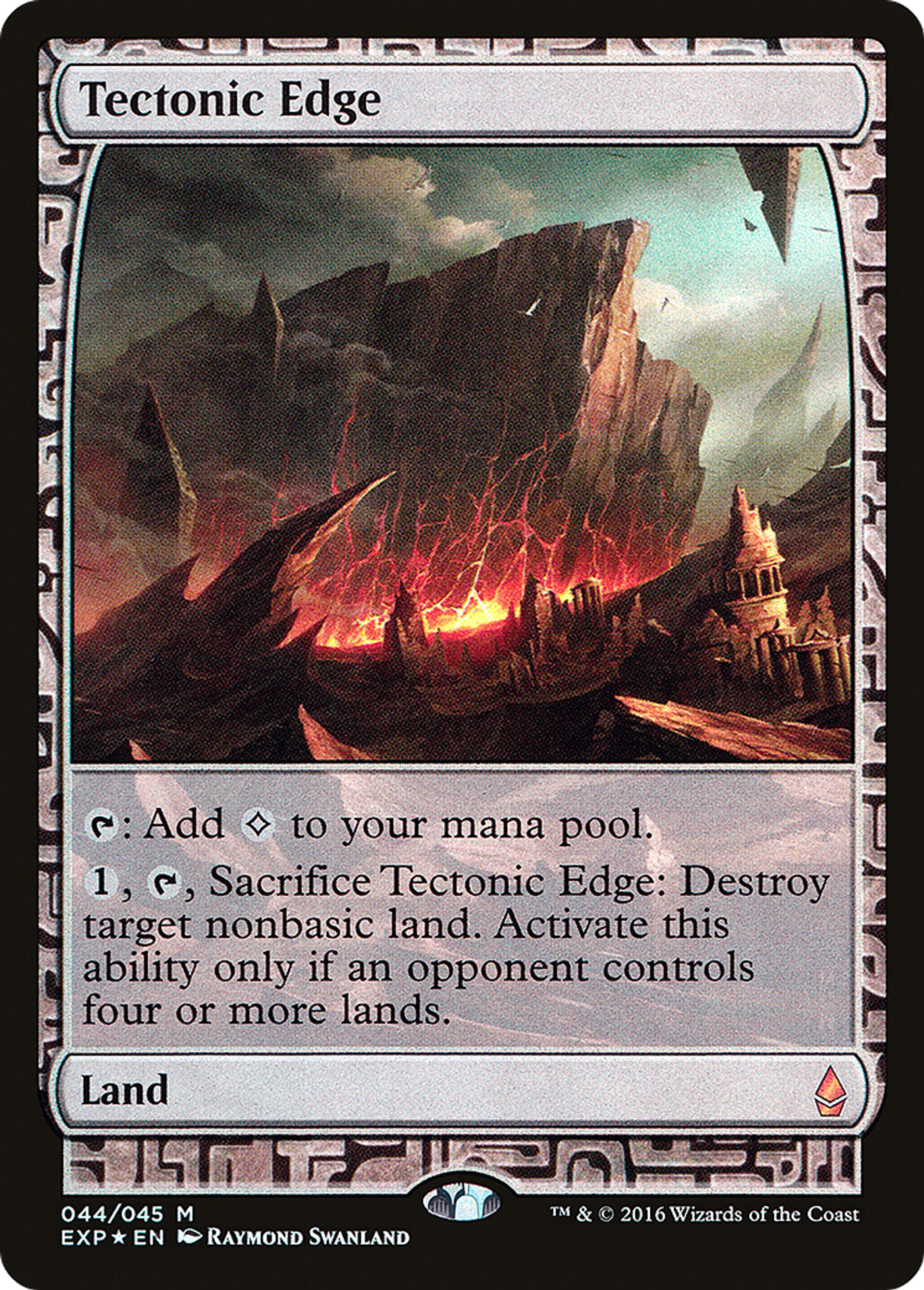 Tectonic Edge — Zendikar Expeditions — Magic: The Gathering